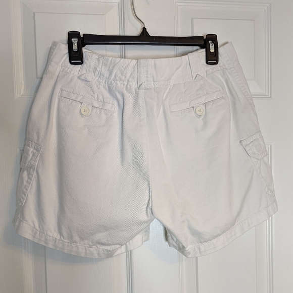Caribbean Joe Petites Let Go women's shorts size 8P Bermuda Cargo pockets - Picture 7 of 7